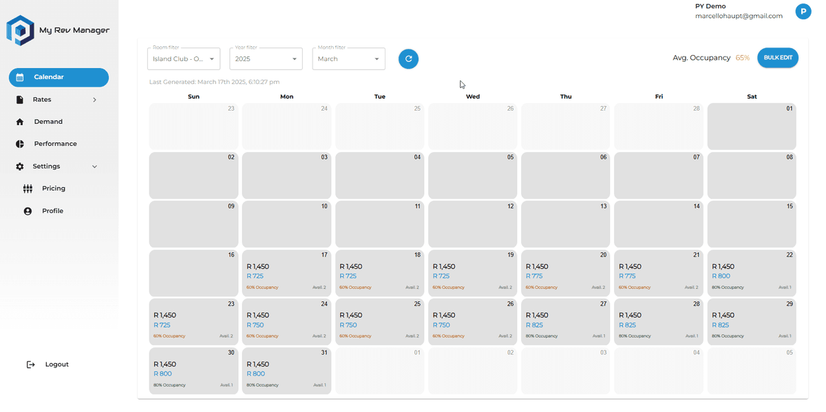 Automated Rate Pushing image 1